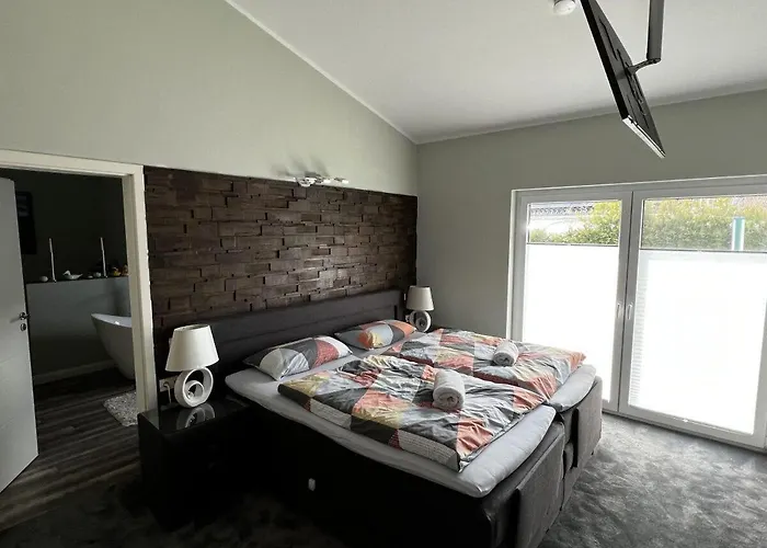 Weitblick-mit-kind-und-hund Vakantiehuis Zetel